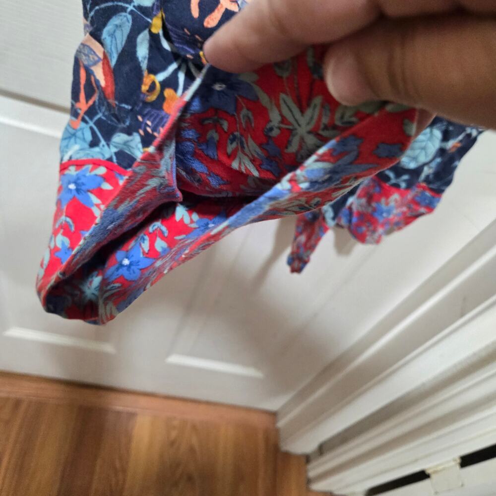 Anthro Rachel Grant Tropical Print Lounge Pants Small Boho - Picture 8 of 10